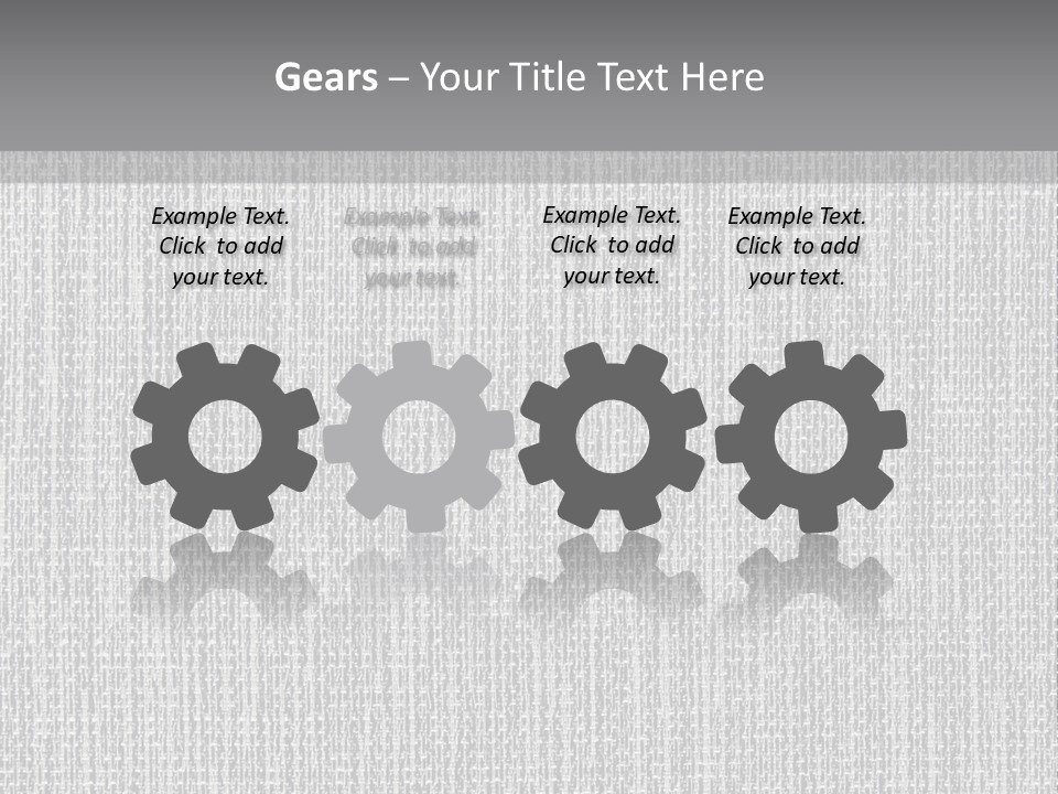 A Gray And White Background With The Words Name Of Presentation Company Name PowerPoint Template