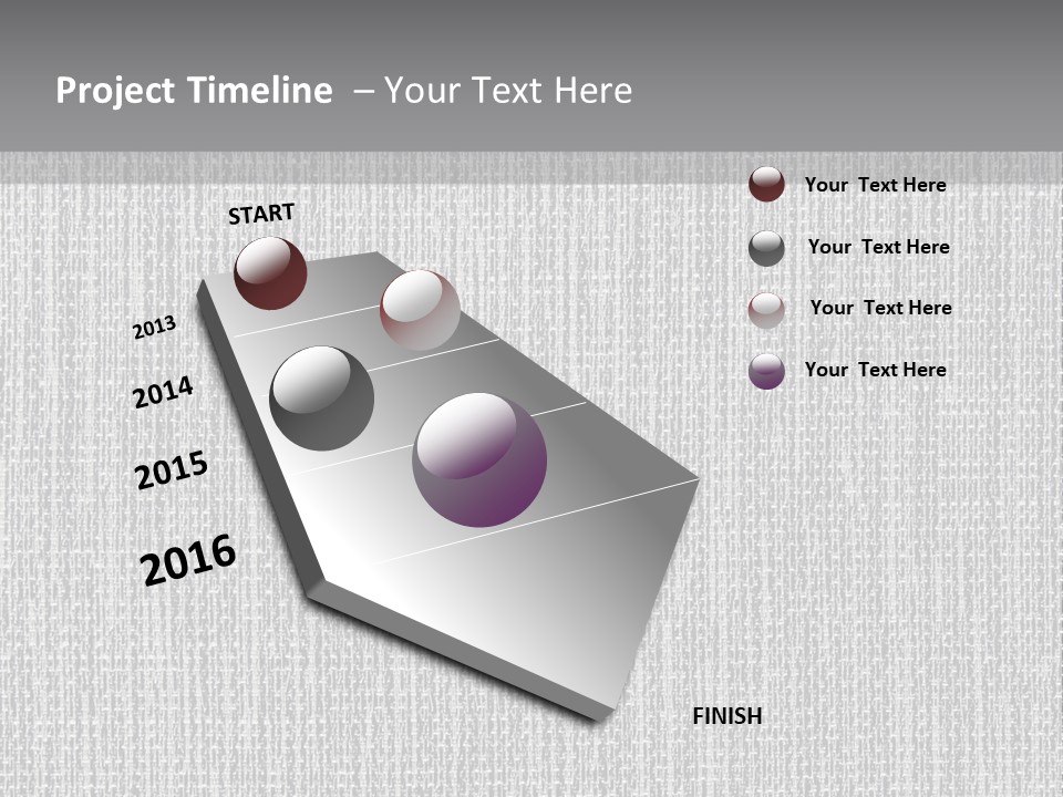 A Gray And White Background With The Words Name Of Presentation Company Name PowerPoint Template
