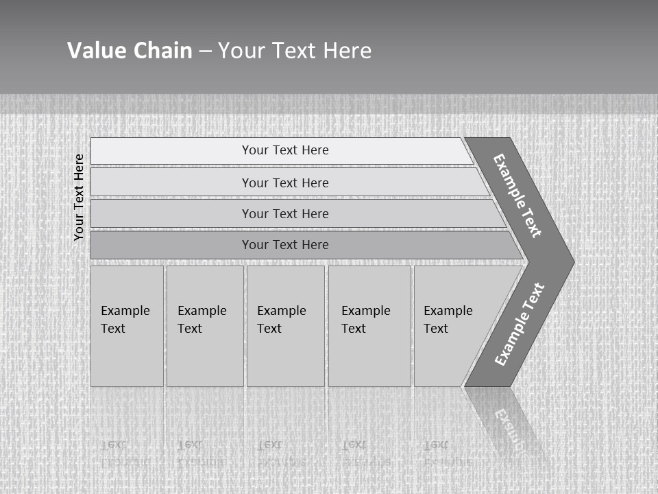 A Gray And White Background With The Words Name Of Presentation Company Name PowerPoint Template