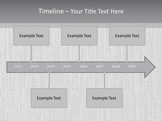 A Gray And White Background With The Words Name Of Presentation Company Name PowerPoint Template