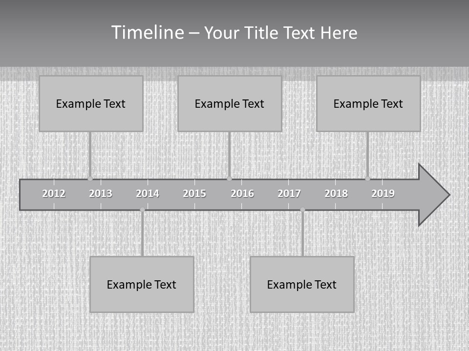 A Gray And White Background With The Words Name Of Presentation Company Name PowerPoint Template