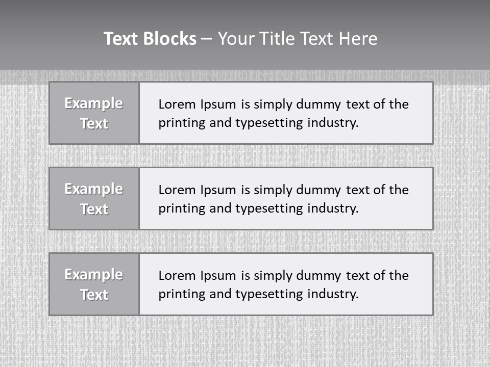 A Gray And White Background With The Words Name Of Presentation Company Name PowerPoint Template