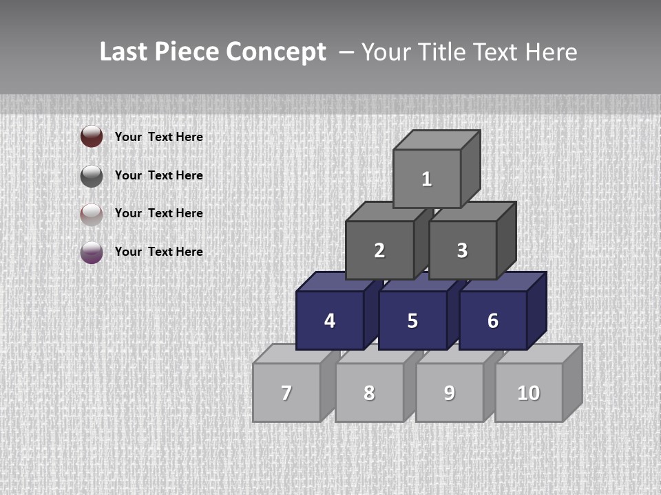 A Gray And White Background With The Words Name Of Presentation Company Name PowerPoint Template