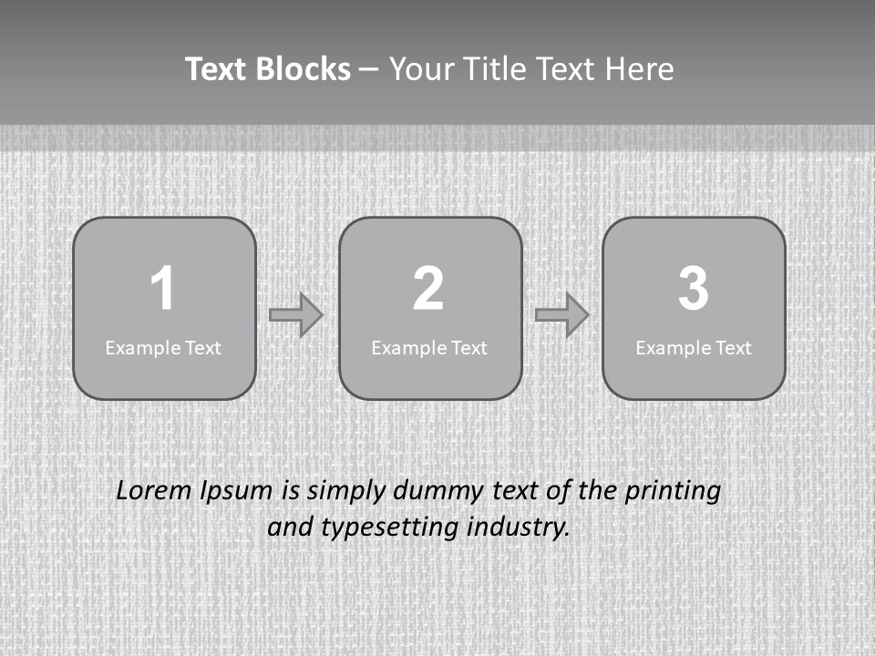 A Gray And White Background With The Words Name Of Presentation Company Name PowerPoint Template