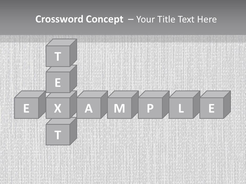 A Gray And White Background With The Words Name Of Presentation Company Name PowerPoint Template