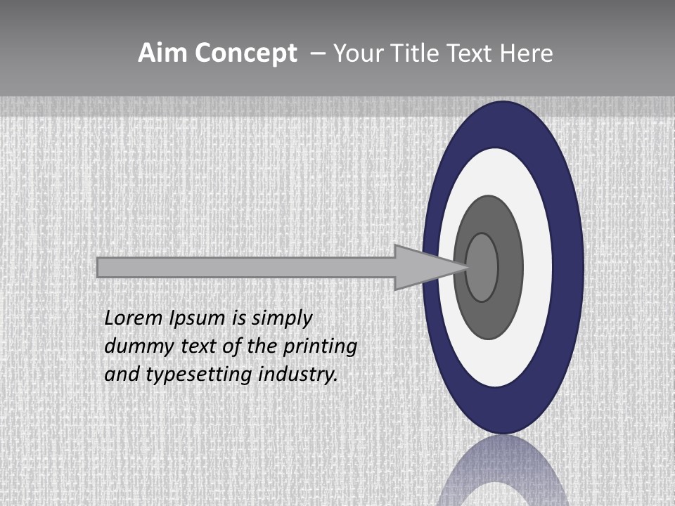 A Gray And White Background With The Words Name Of Presentation Company Name PowerPoint Template