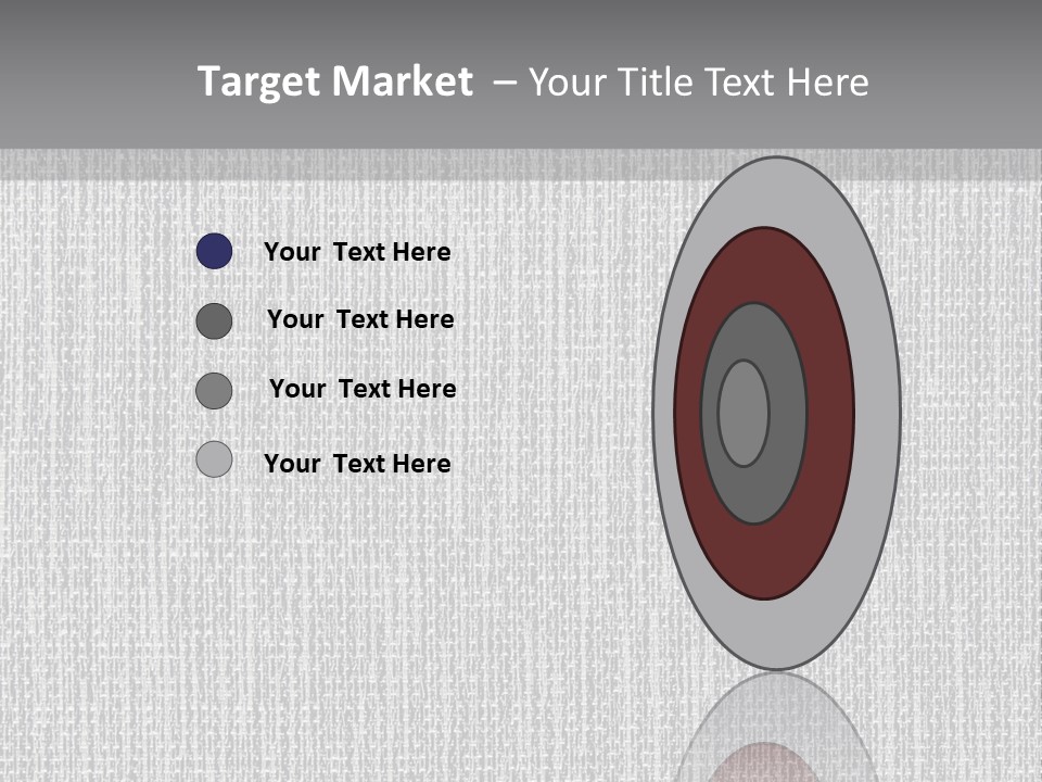 A Gray And White Background With The Words Name Of Presentation Company Name PowerPoint Template