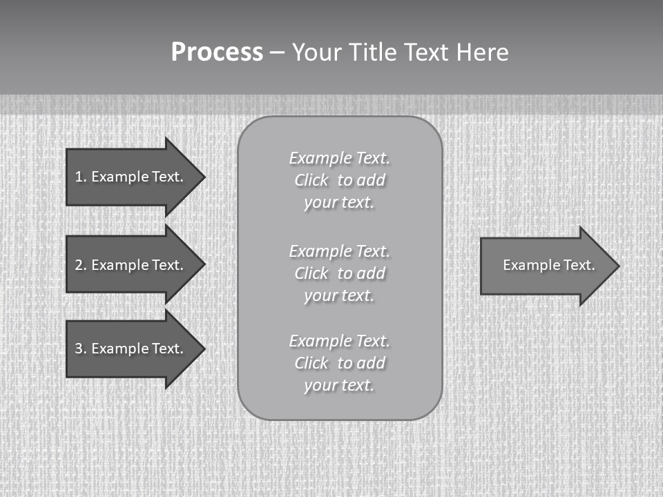 A Gray And White Background With The Words Name Of Presentation Company Name PowerPoint Template