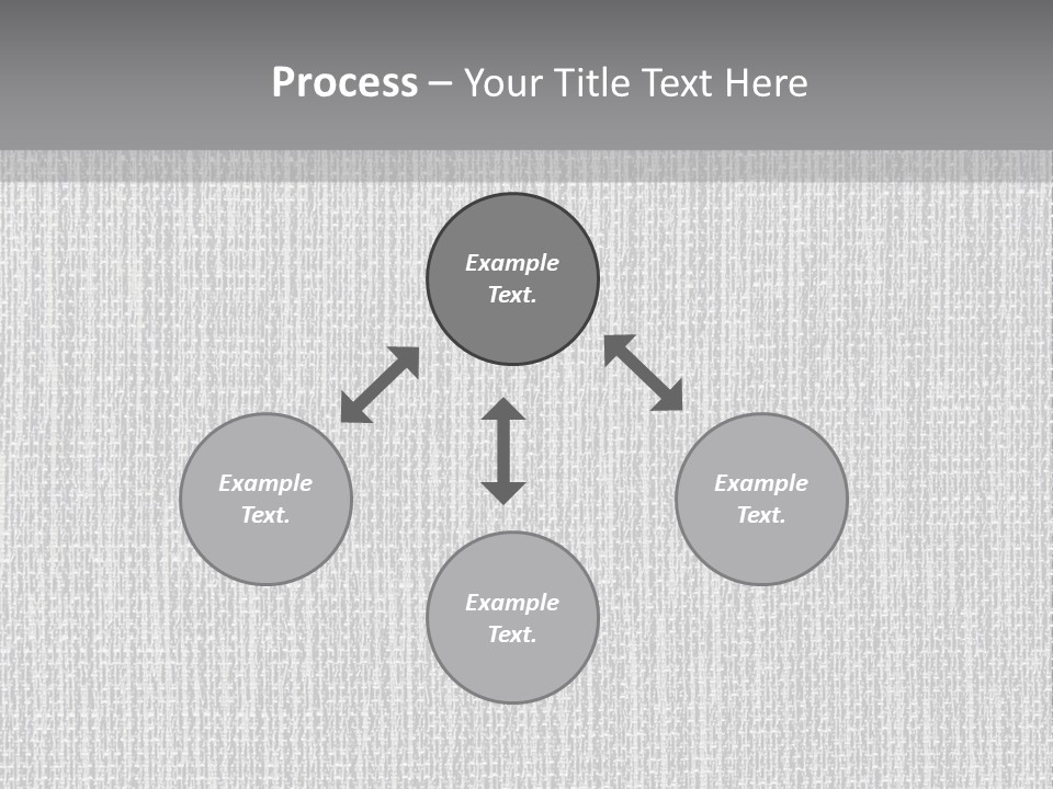 A Gray And White Background With The Words Name Of Presentation Company Name PowerPoint Template