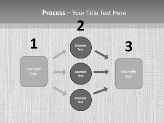 A Gray And White Background With The Words Name Of Presentation Company Name PowerPoint Template
