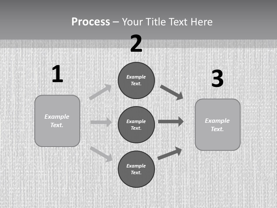 A Gray And White Background With The Words Name Of Presentation Company Name PowerPoint Template