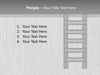 A Gray And White Background With The Words Name Of Presentation Company Name PowerPoint Template