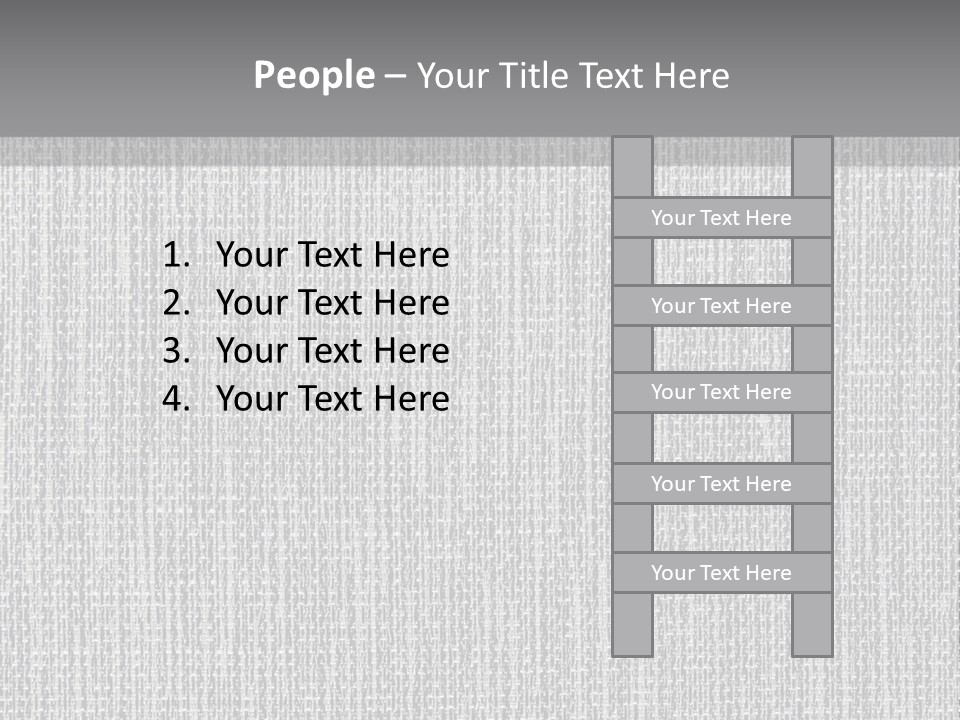 A Gray And White Background With The Words Name Of Presentation Company Name PowerPoint Template