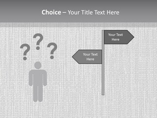 A Gray And White Background With The Words Name Of Presentation Company Name PowerPoint Template