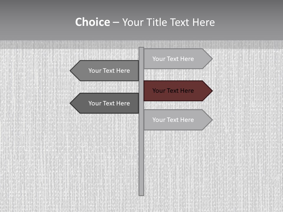 A Gray And White Background With The Words Name Of Presentation Company Name PowerPoint Template
