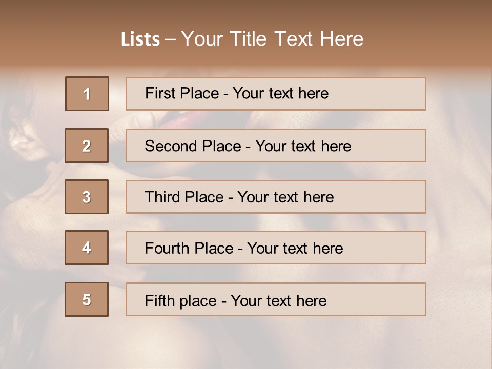A Man Kissing A Woman's Face With Her Hand On Her Cheek PowerPoint Template