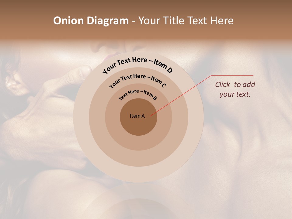 A Man Kissing A Woman's Face With Her Hand On Her Cheek PowerPoint Template