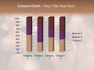 A Man Kissing A Woman's Face With Her Hand On Her Cheek PowerPoint Template