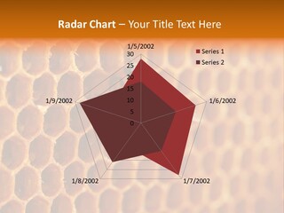Two Bees On A Honeycomb Powerpoint Template PowerPoint Template