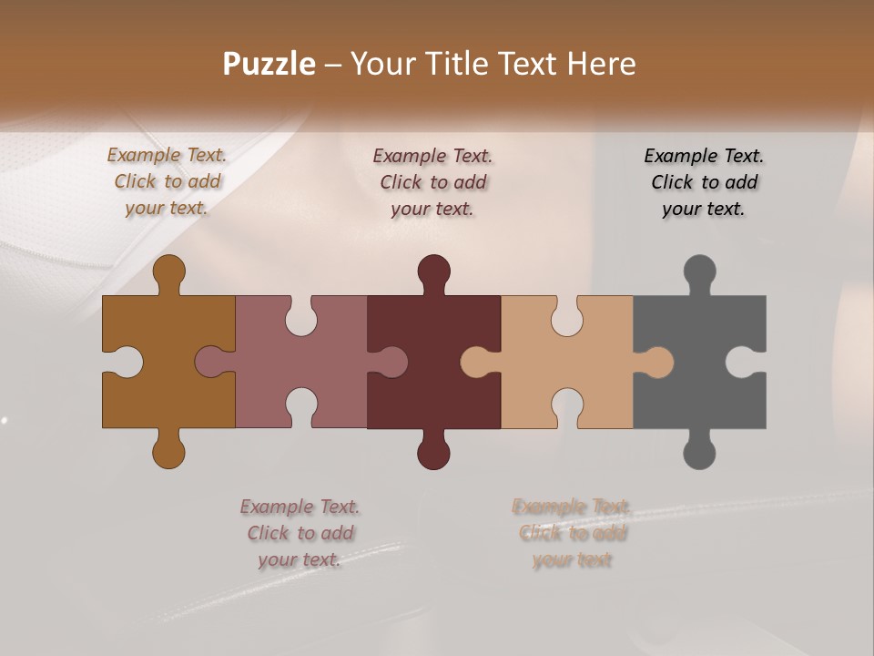 A Woman In A Sports Bra Laying On A Bench PowerPoint Template