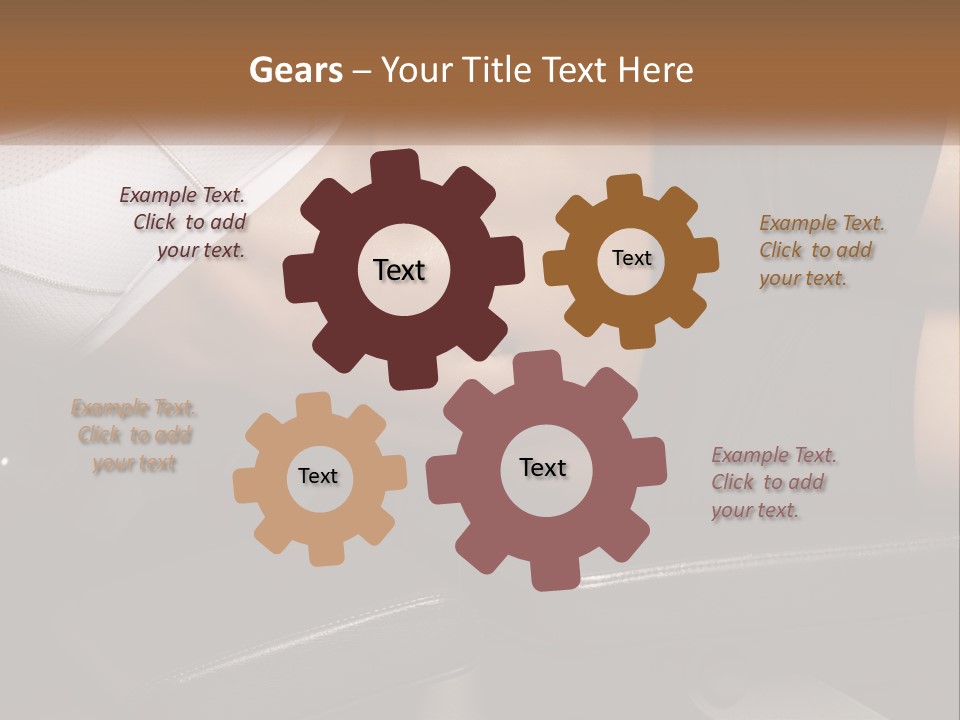 A Woman In A Sports Bra Laying On A Bench PowerPoint Template