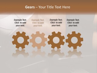 A Woman In A Sports Bra Laying On A Bench PowerPoint Template