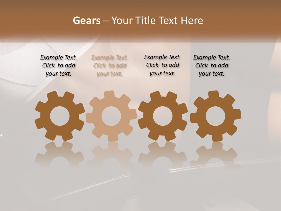 A Woman In A Sports Bra Laying On A Bench PowerPoint Template