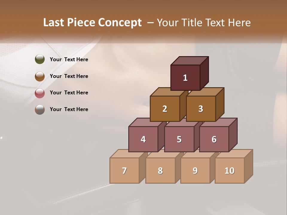 A Woman In A Sports Bra Laying On A Bench PowerPoint Template