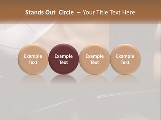 A Woman In A Sports Bra Laying On A Bench PowerPoint Template