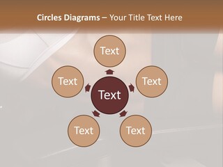 A Woman In A Sports Bra Laying On A Bench PowerPoint Template