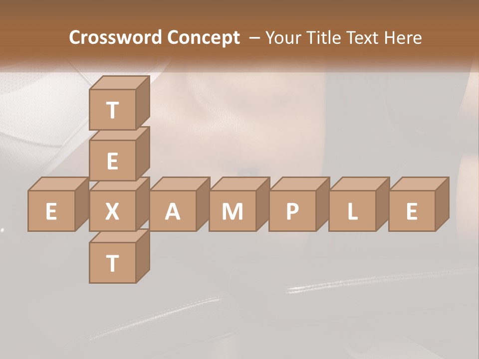 A Woman In A Sports Bra Laying On A Bench PowerPoint Template