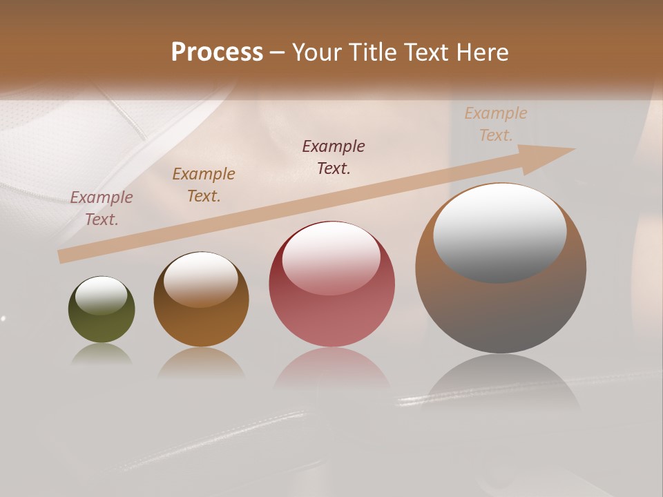 A Woman In A Sports Bra Laying On A Bench PowerPoint Template