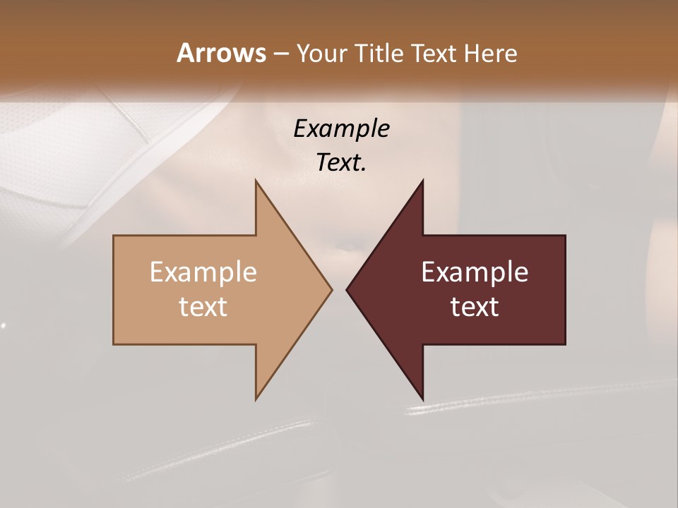 A Woman In A Sports Bra Laying On A Bench PowerPoint Template