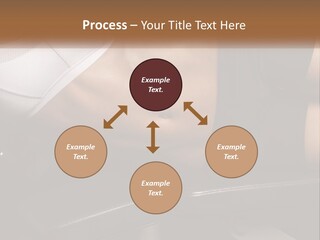 A Woman In A Sports Bra Laying On A Bench PowerPoint Template