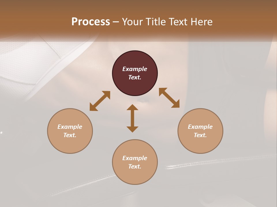 A Woman In A Sports Bra Laying On A Bench PowerPoint Template