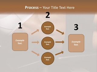 A Woman In A Sports Bra Laying On A Bench PowerPoint Template