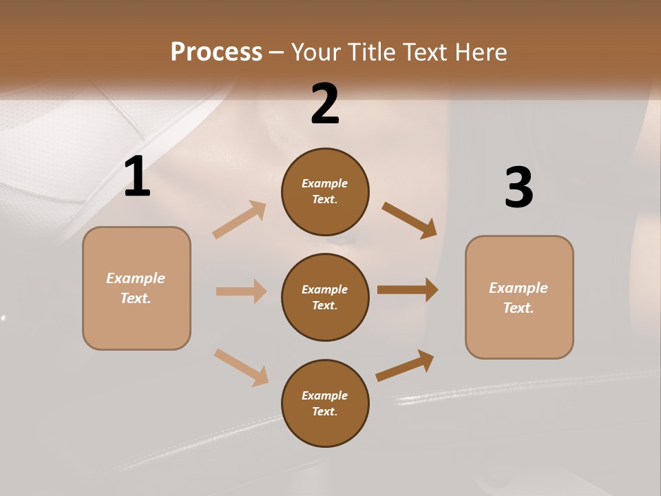 A Woman In A Sports Bra Laying On A Bench PowerPoint Template