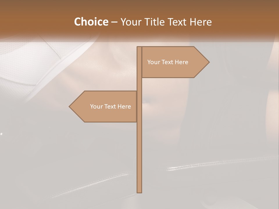 A Woman In A Sports Bra Laying On A Bench PowerPoint Template