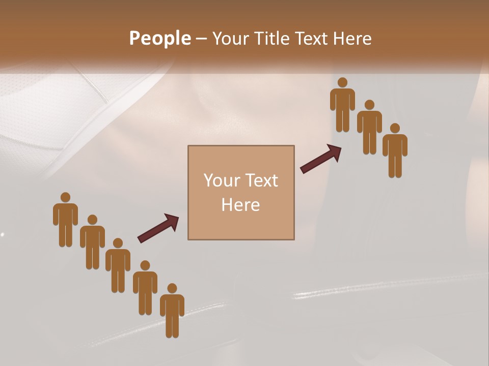 A Woman In A Sports Bra Laying On A Bench PowerPoint Template