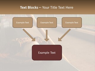 A Baseball Bat And A Baseball In A Catchers Mitt PowerPoint Template