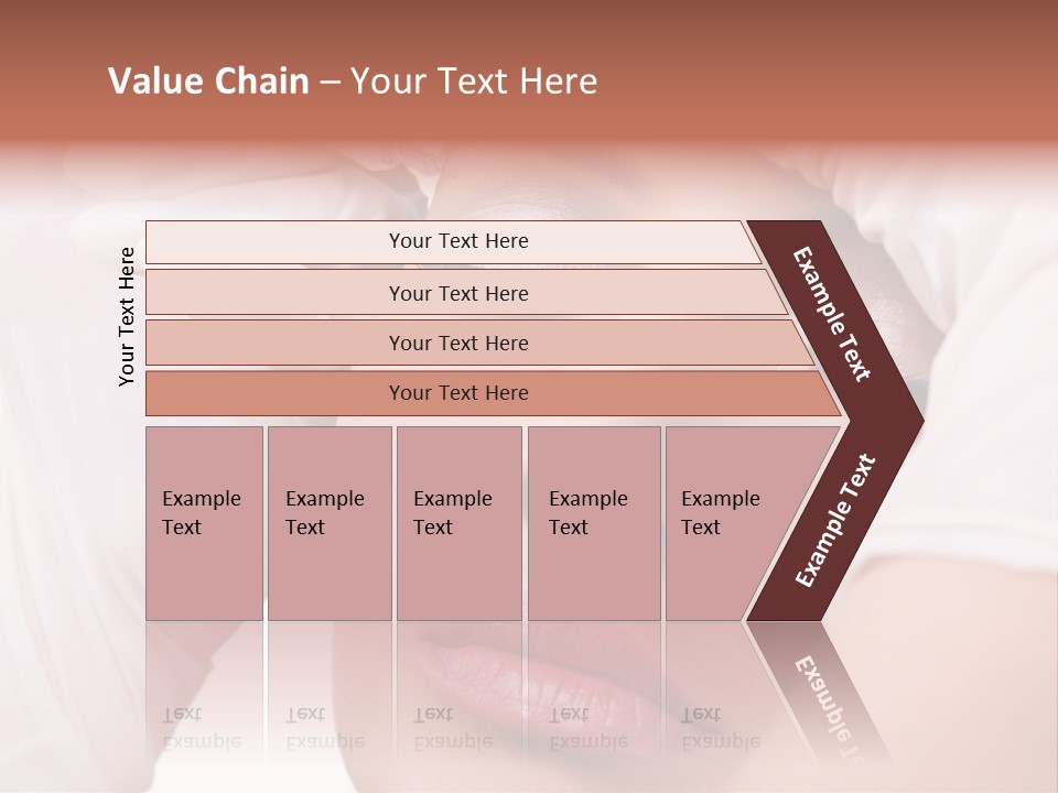 A Woman Getting Her Make Up Done With A Sy PowerPoint Template