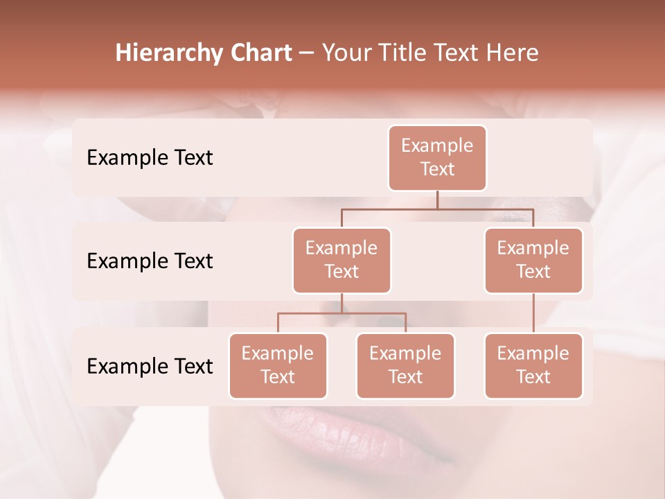 A Woman Getting Her Make Up Done With A Sy PowerPoint Template