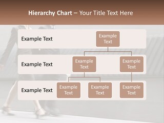 A Business Man And Woman Walking Down A Street PowerPoint Template