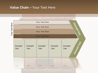 A Stack Of Books On Top Of Each Other PowerPoint Template