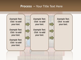 A Stack Of Books On Top Of Each Other PowerPoint Template