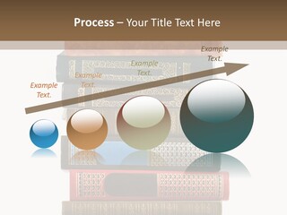 A Stack Of Books On Top Of Each Other PowerPoint Template