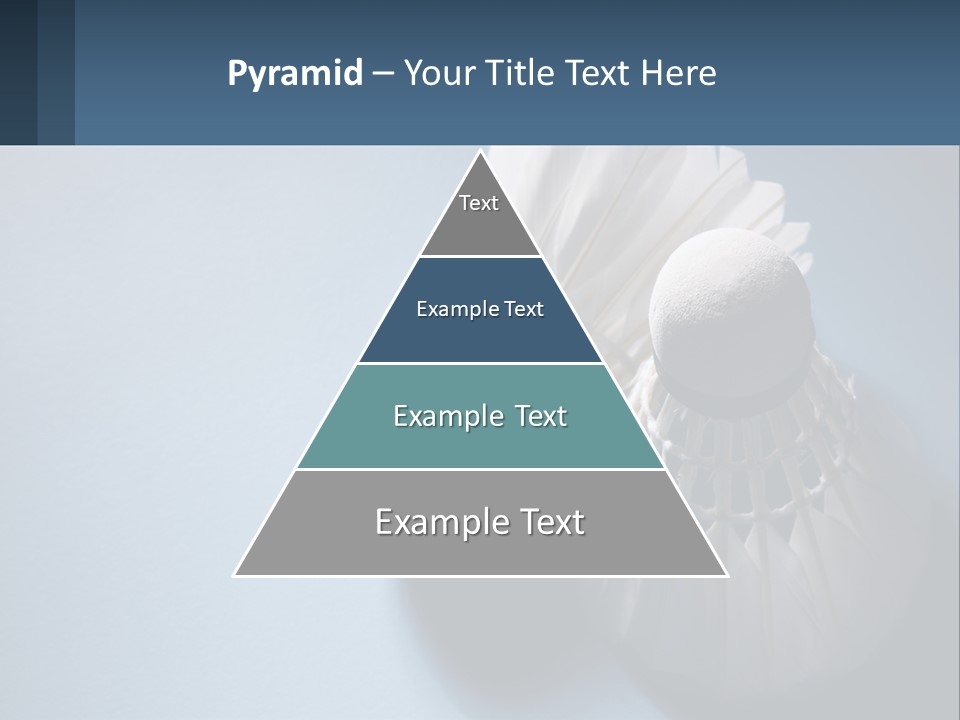 Two White Brushes On A Blue Background Powerpoint Template PowerPoint Template