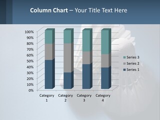 Two White Brushes On A Blue Background Powerpoint Template PowerPoint Template