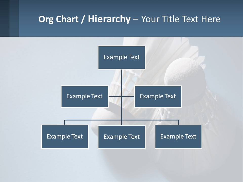 Two White Brushes On A Blue Background Powerpoint Template PowerPoint Template