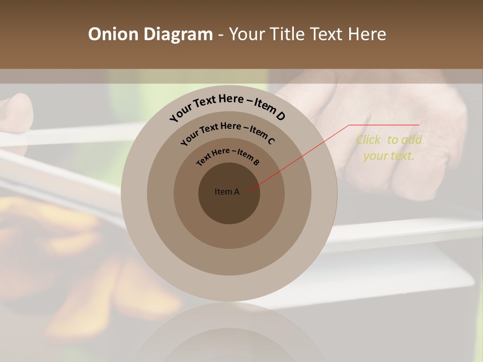 A Person Using A Tablet On A Table PowerPoint Template